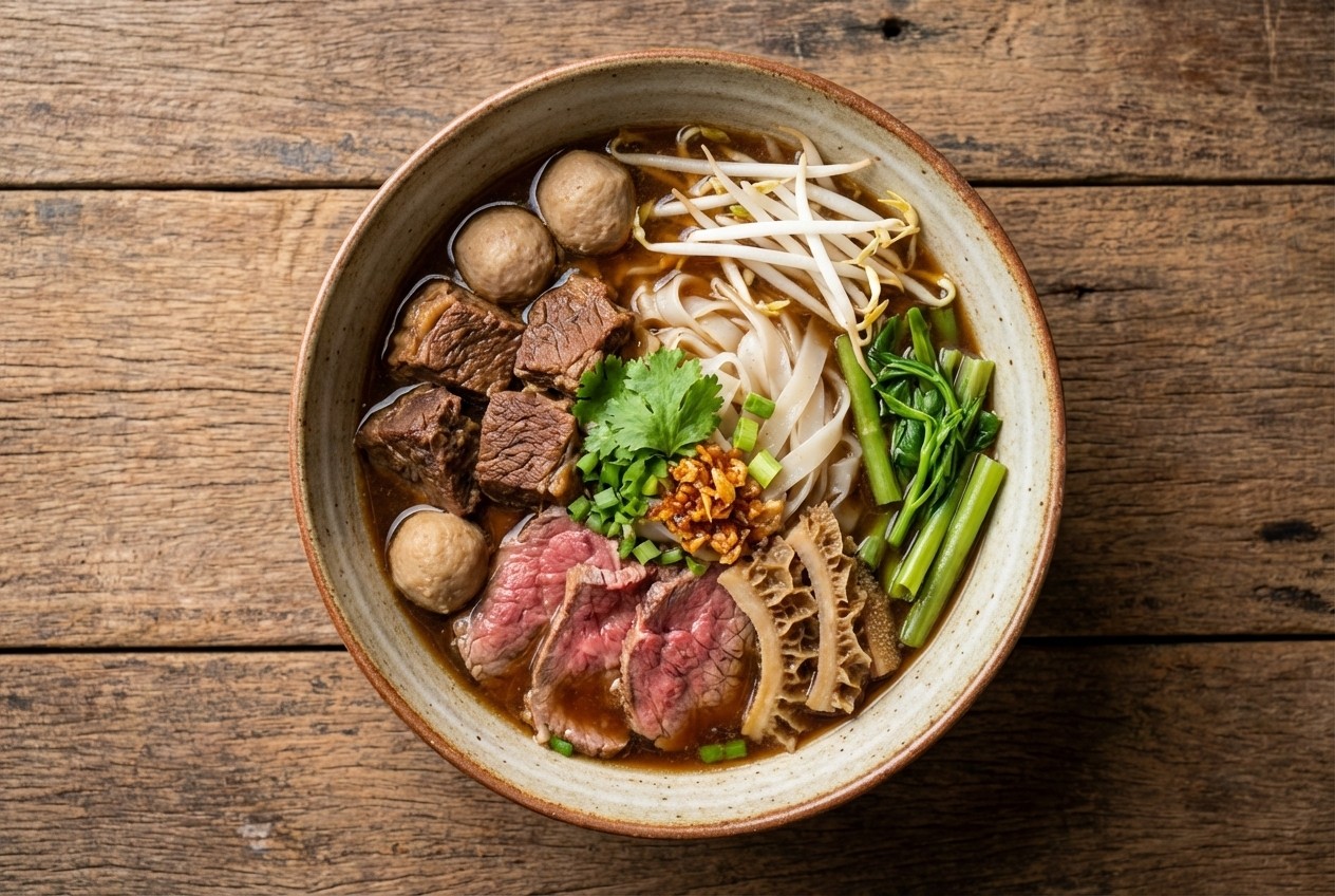 Thai Beef Noodle Soup