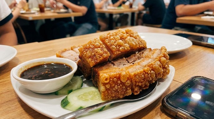 Crispy Pork Belly (Moo Krob)