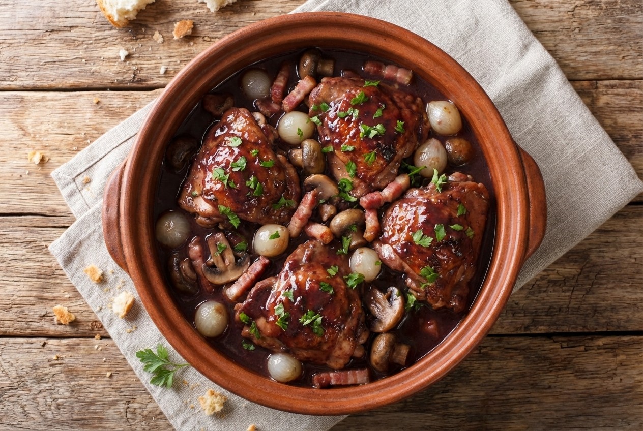 코코뱅 (Coq au Vin)