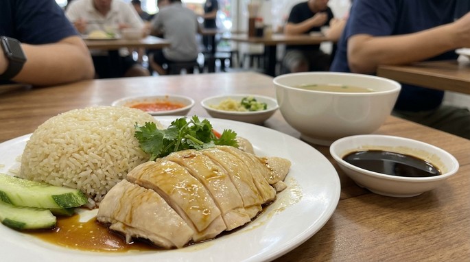 Hainanese Chicken Rice