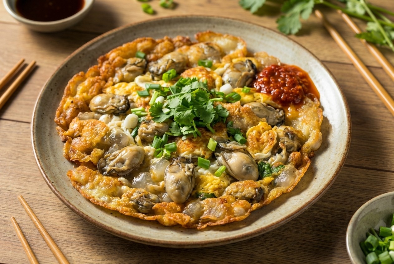 Oyster Omelette