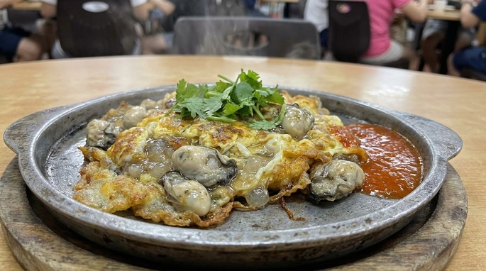 Oyster Omelette