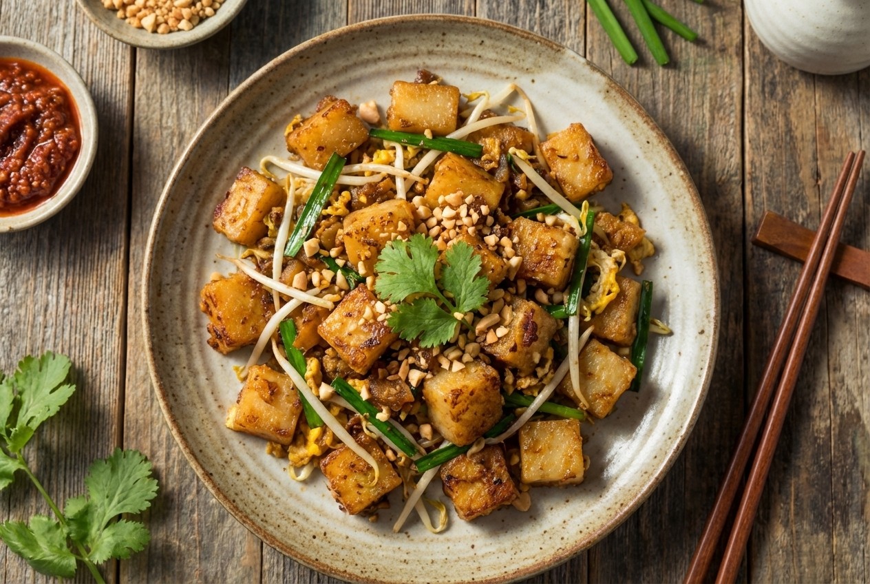 Fried Carrot Cake