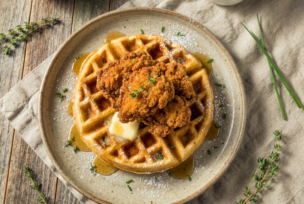 Chicken and Waffles