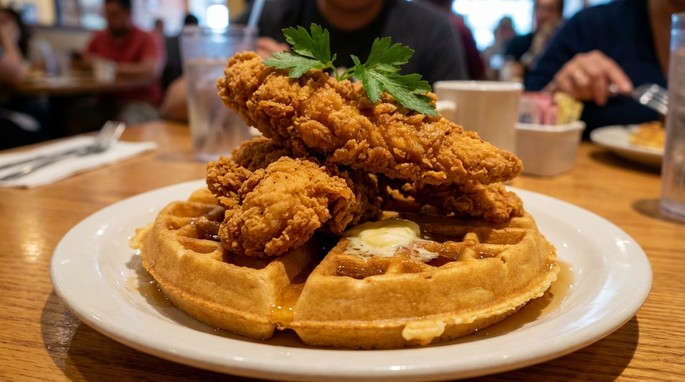 Chicken and Waffles
