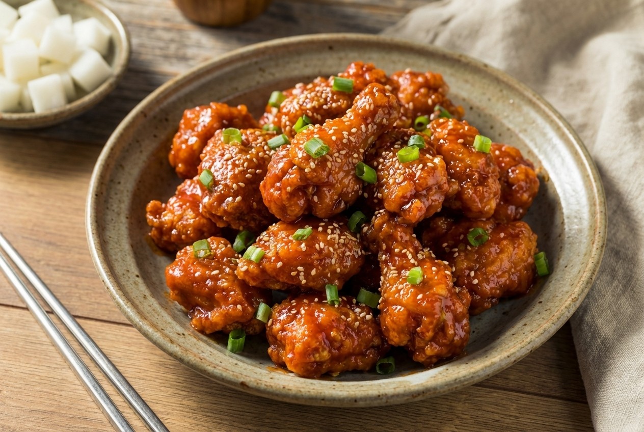 양념치킨