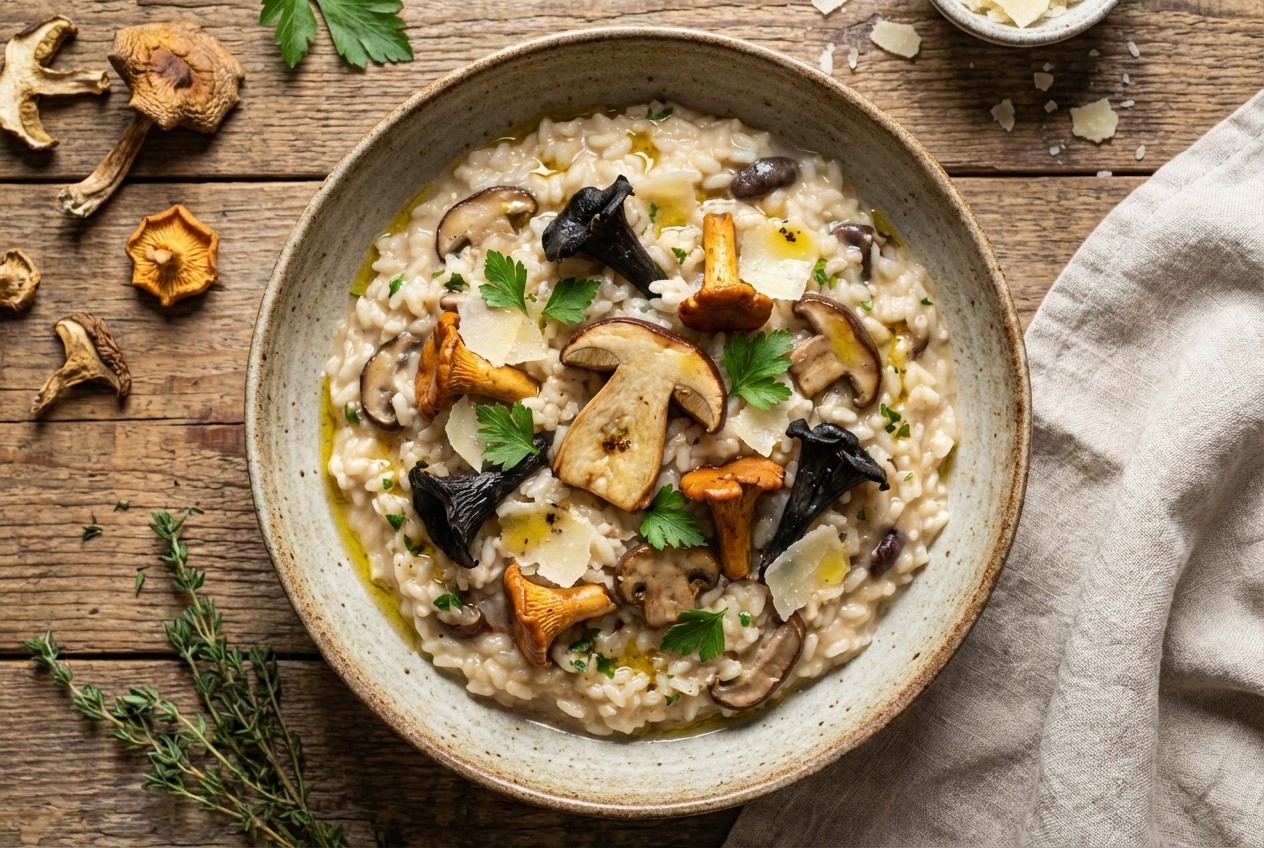 Mushroom Risotto