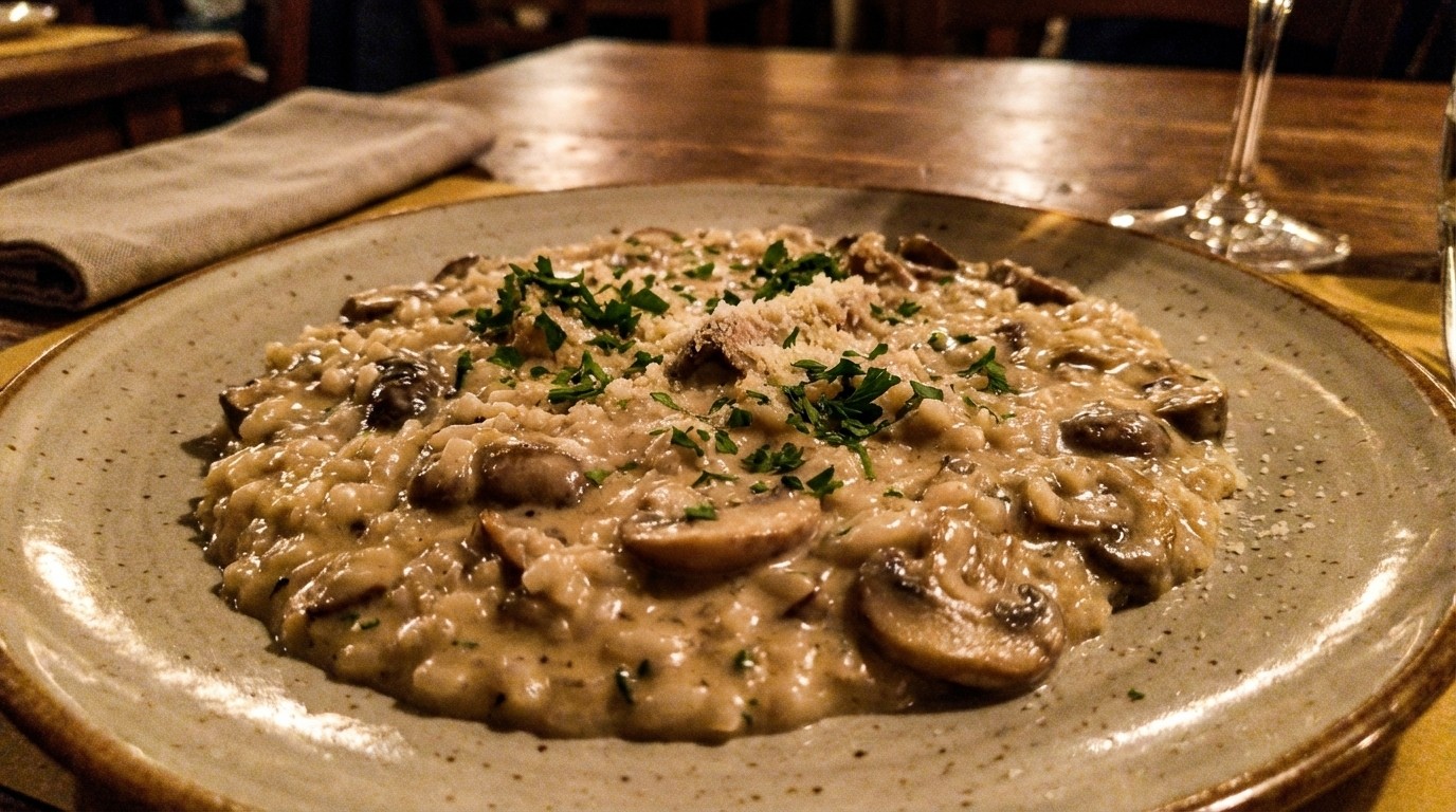 Mushroom Risotto