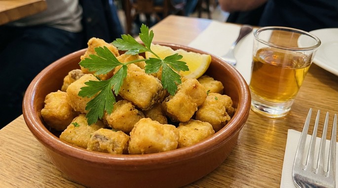 Cazón en adobo (Marinated Fried Fish)