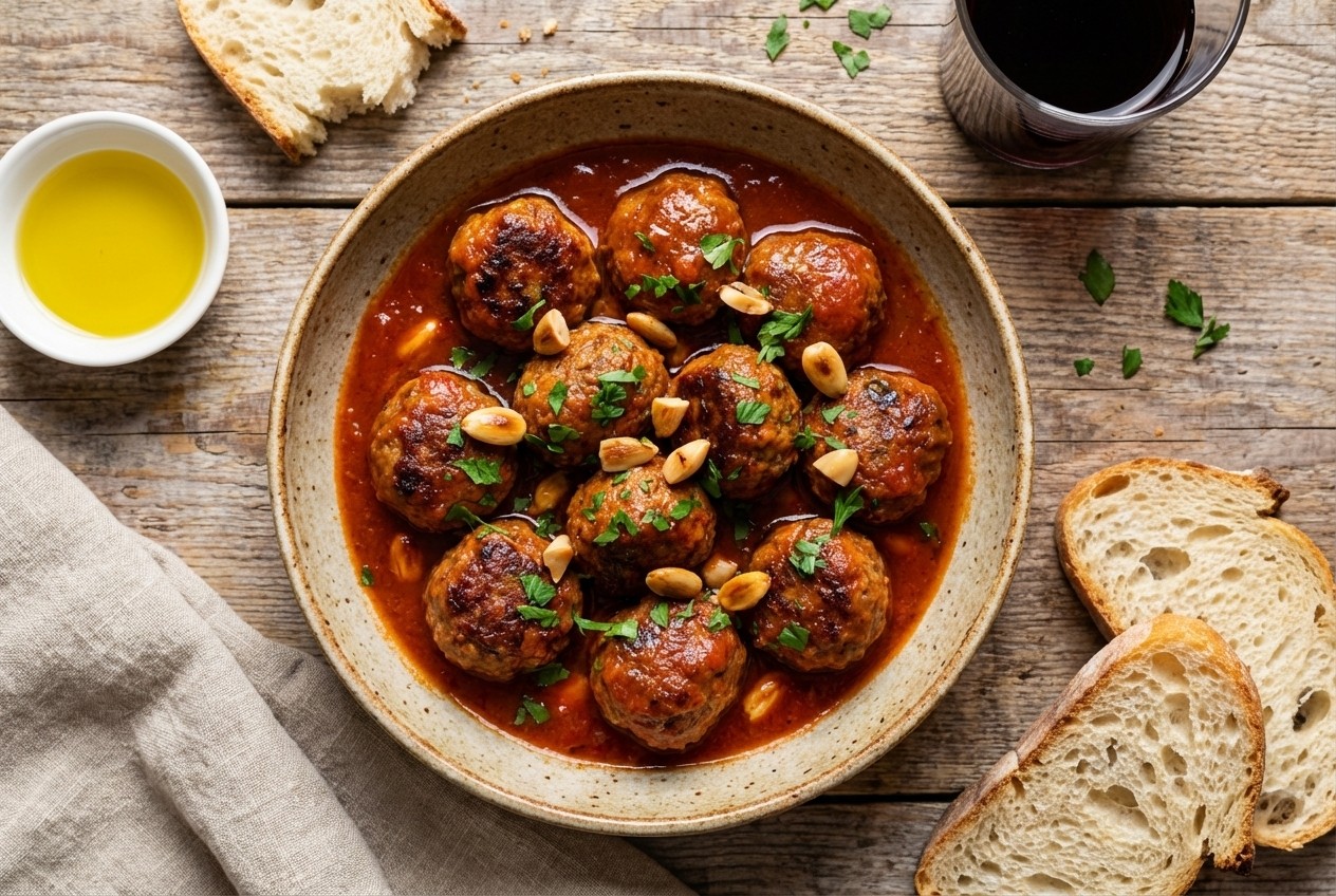 Albóndigas (Spanish Meatballs)