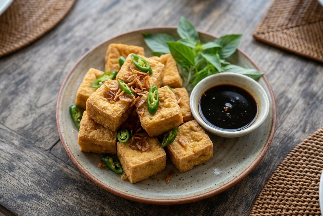 Fried Tofu (Tahu Goreng)