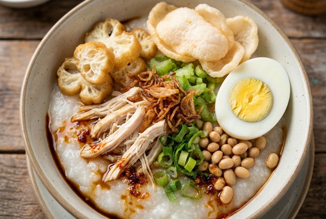 Chicken Congee / Bubur Ayam