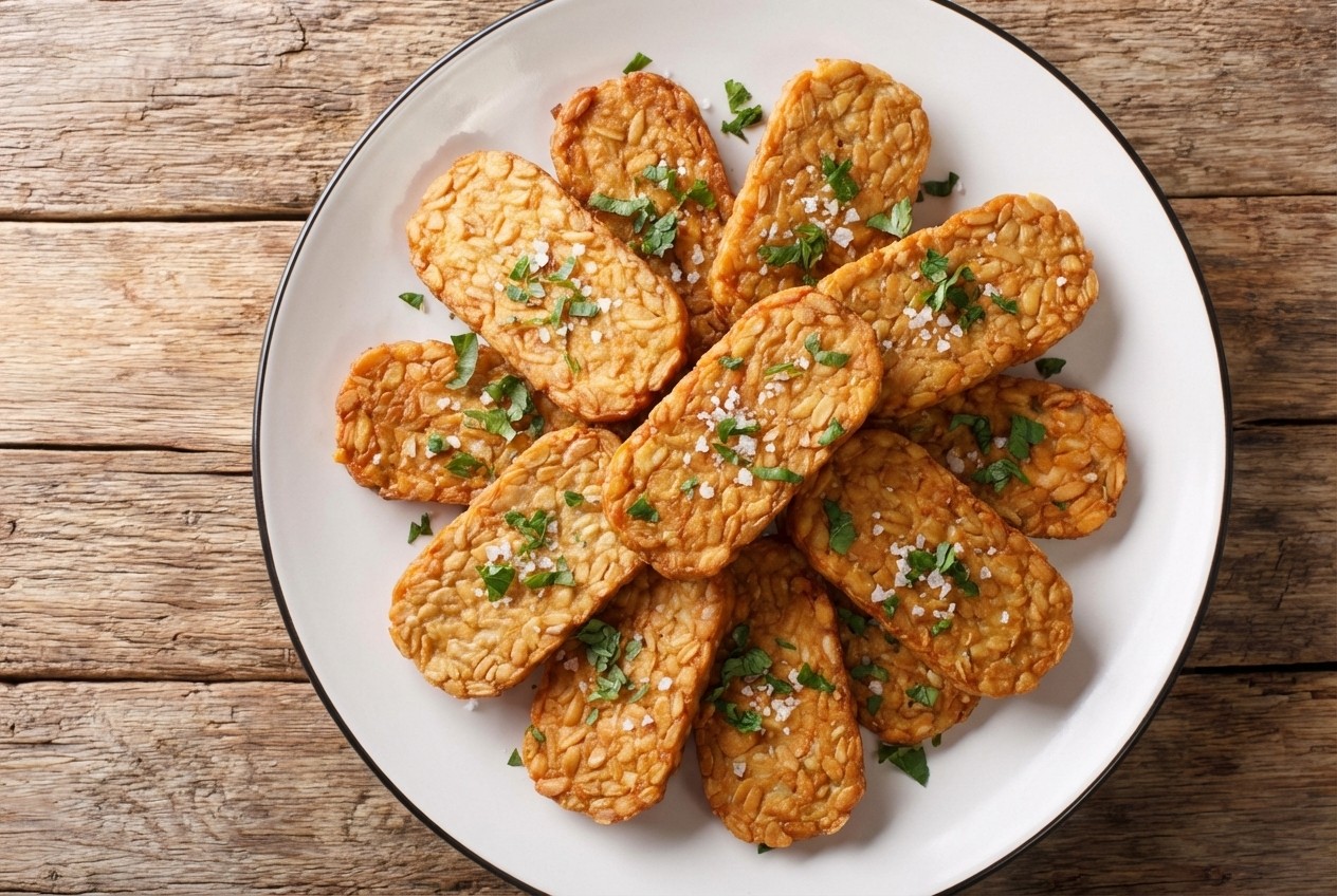 Fried Tempeh