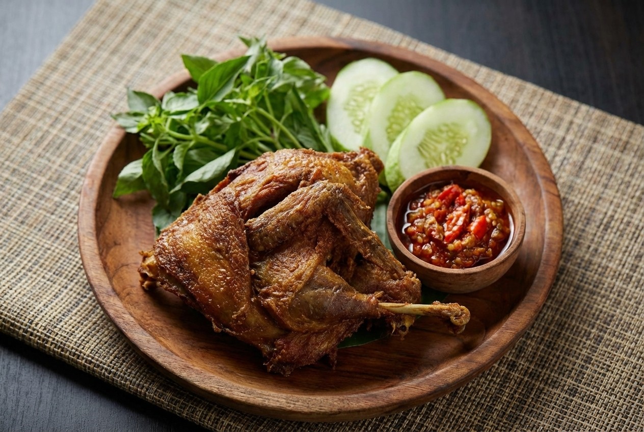 Fried Duck (Bebek Goreng)