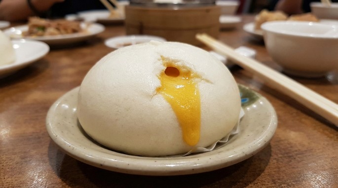 Salted Egg Custard Bun