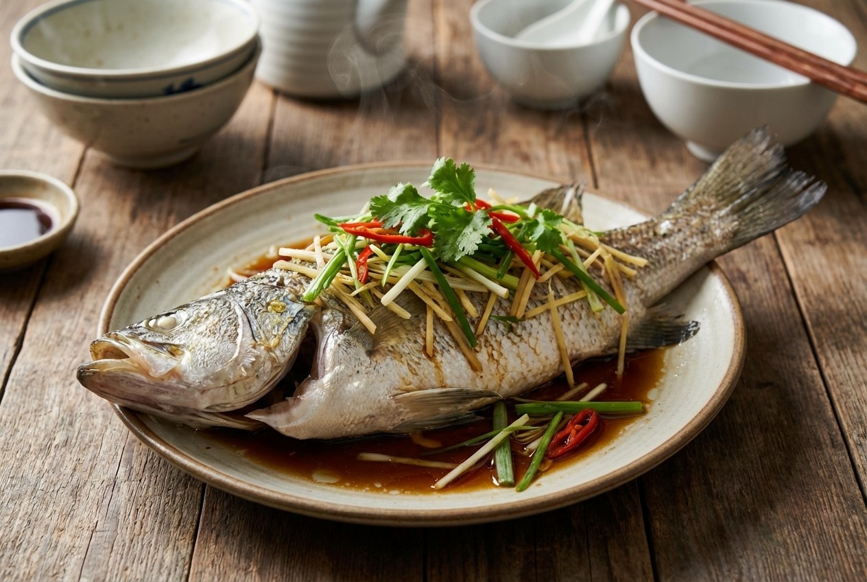 Steamed Fish