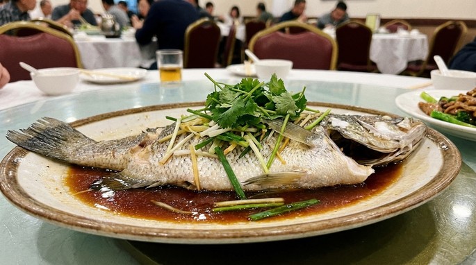 Steamed Fish