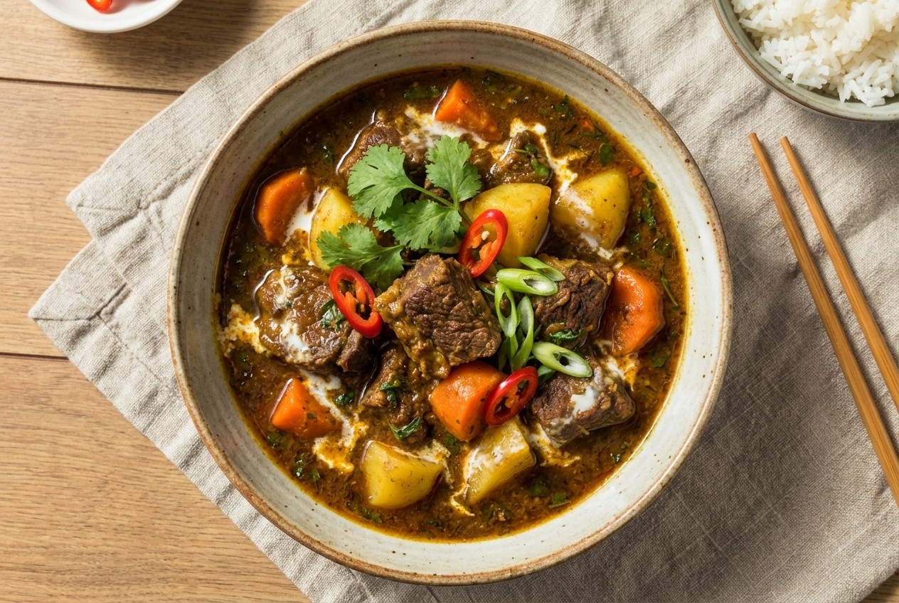 Curry Beef Brisket