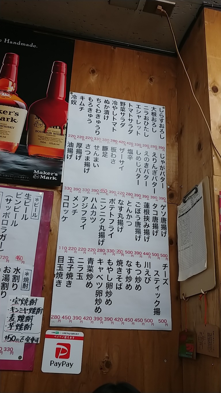 Takenouchi menu 2