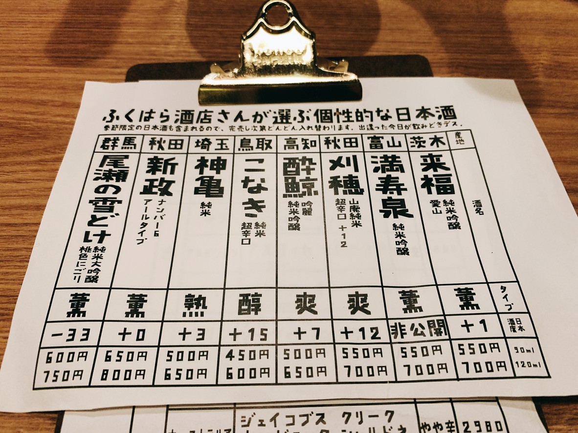 Kabukinton Ebisu menu 5