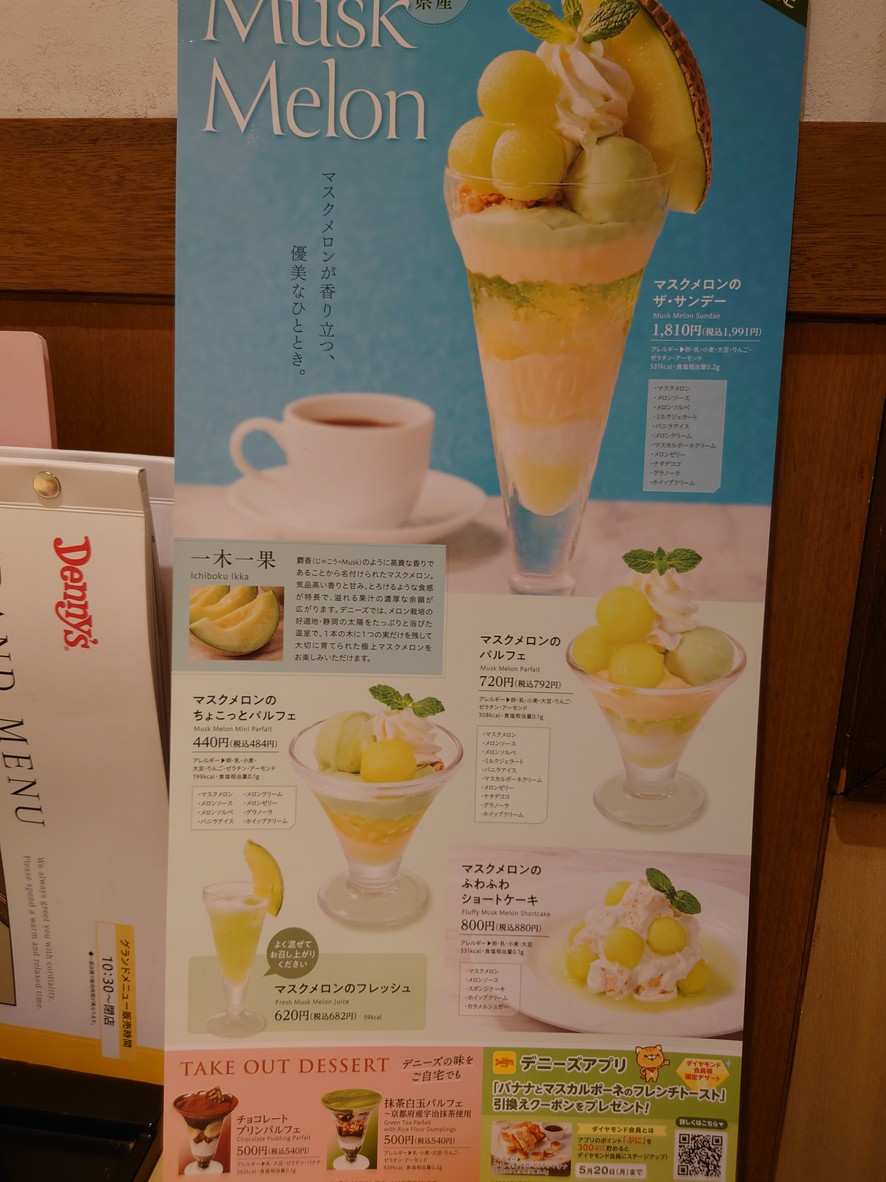 Denny's menu 7