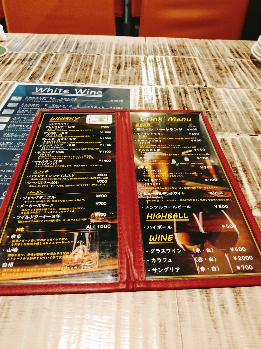 BUZEN menu 5