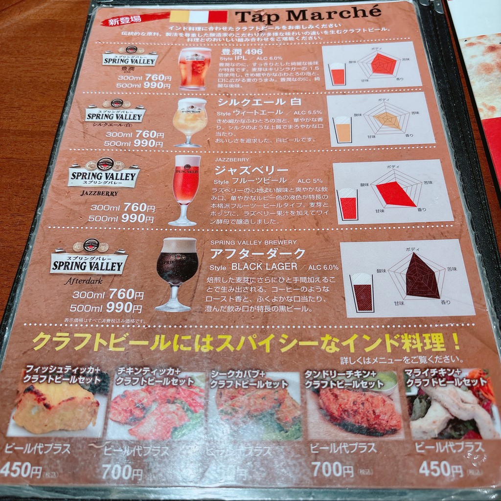 SITAARA DINER menu 5