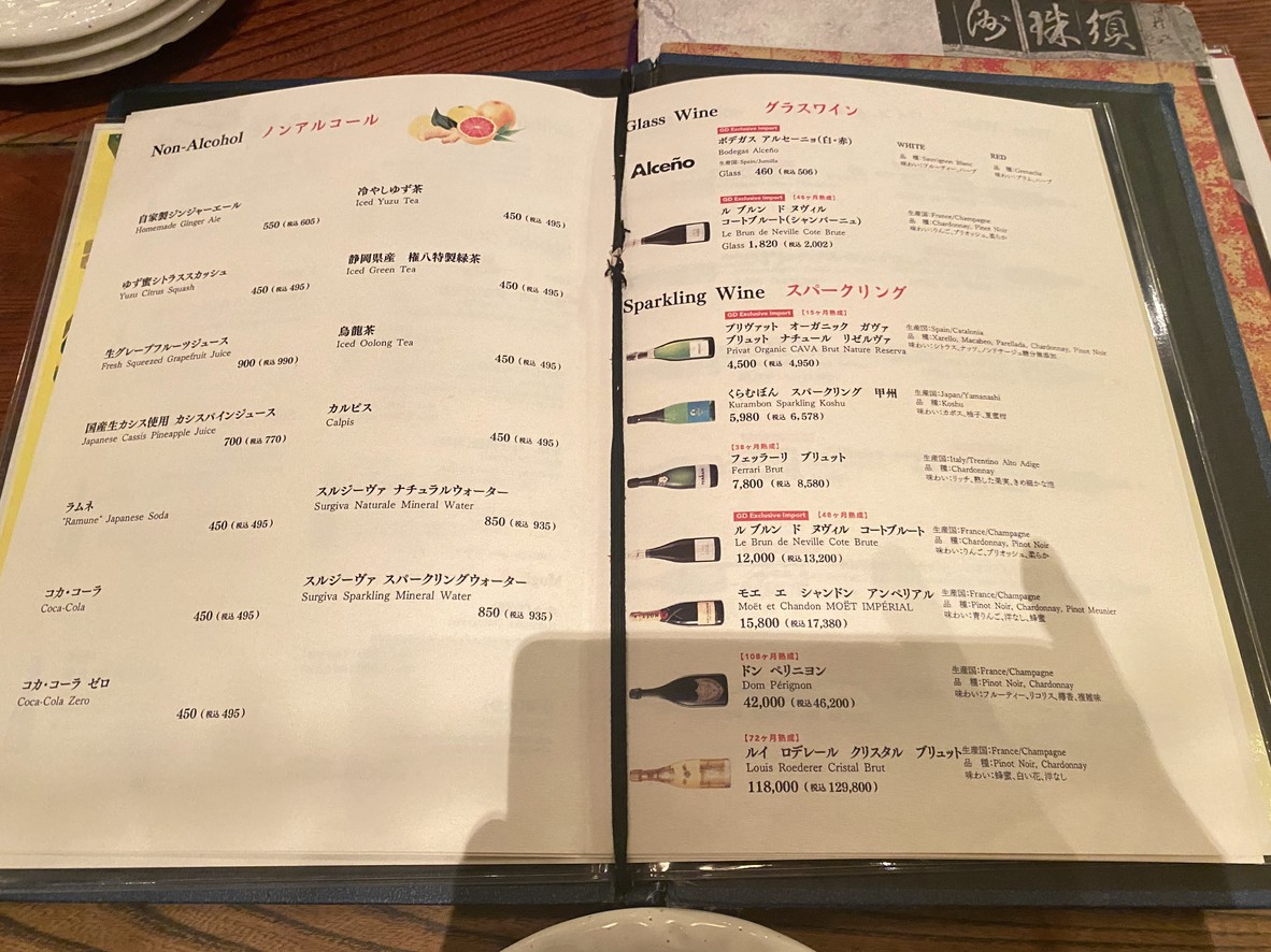 곤파치 니시-아자부 menu 7