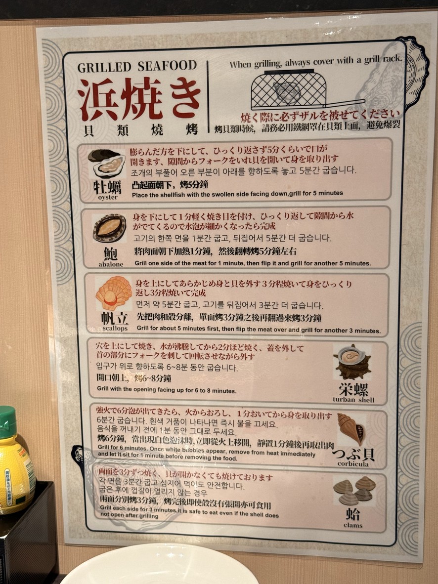 Ginza Happo - Shinjuku menu 4