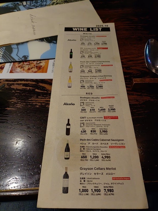Café La Bohème Jiyugaoka menu 3