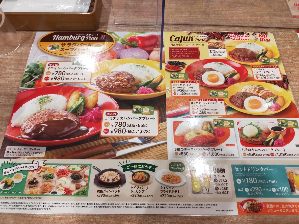 Big Boy menu 6