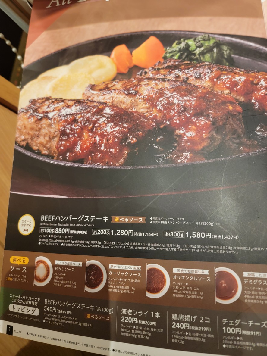Sucursal Denny's Nakamurabashi menu 4