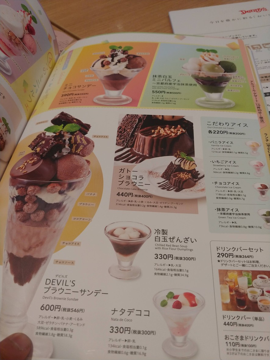 Sucursal Denny's Nakamurabashi menu 8