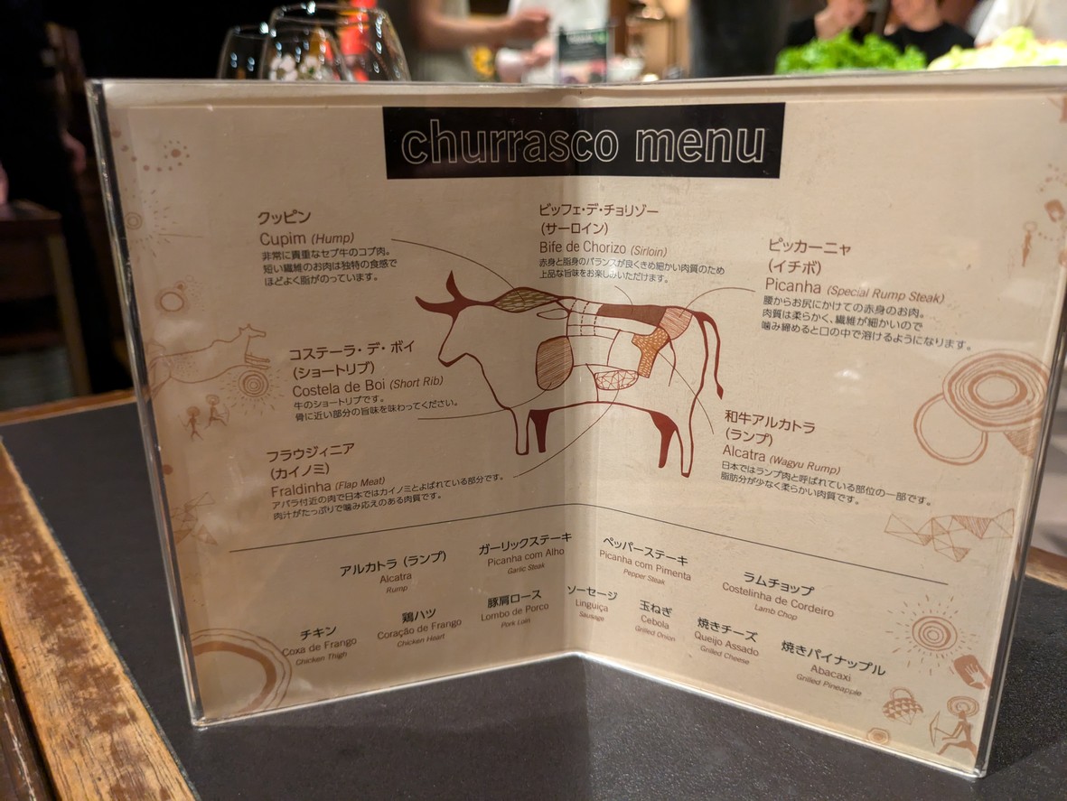 Barbacoa Aoyama Main Branch menu 4