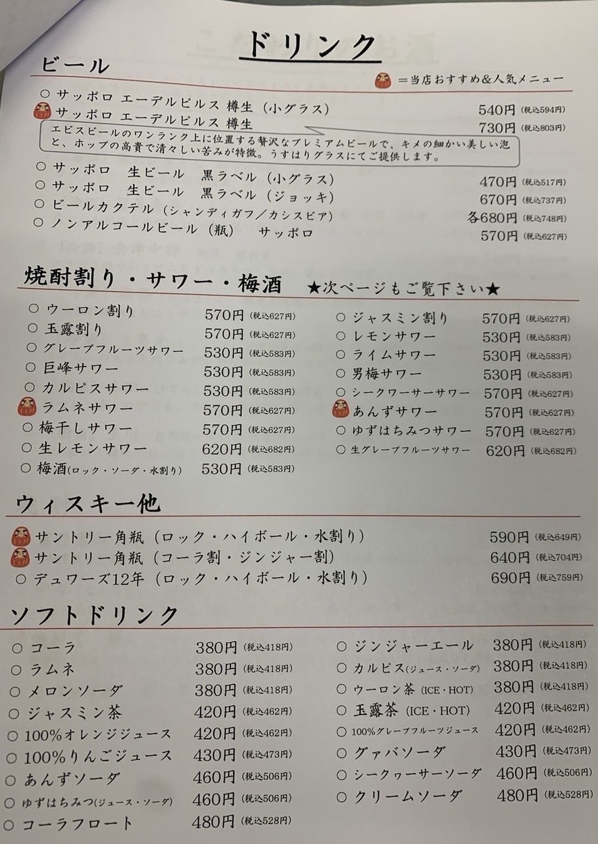 Tsukishima Meibutsu Monja DARUMA – Tienda Principal de Tsukishima menu 4