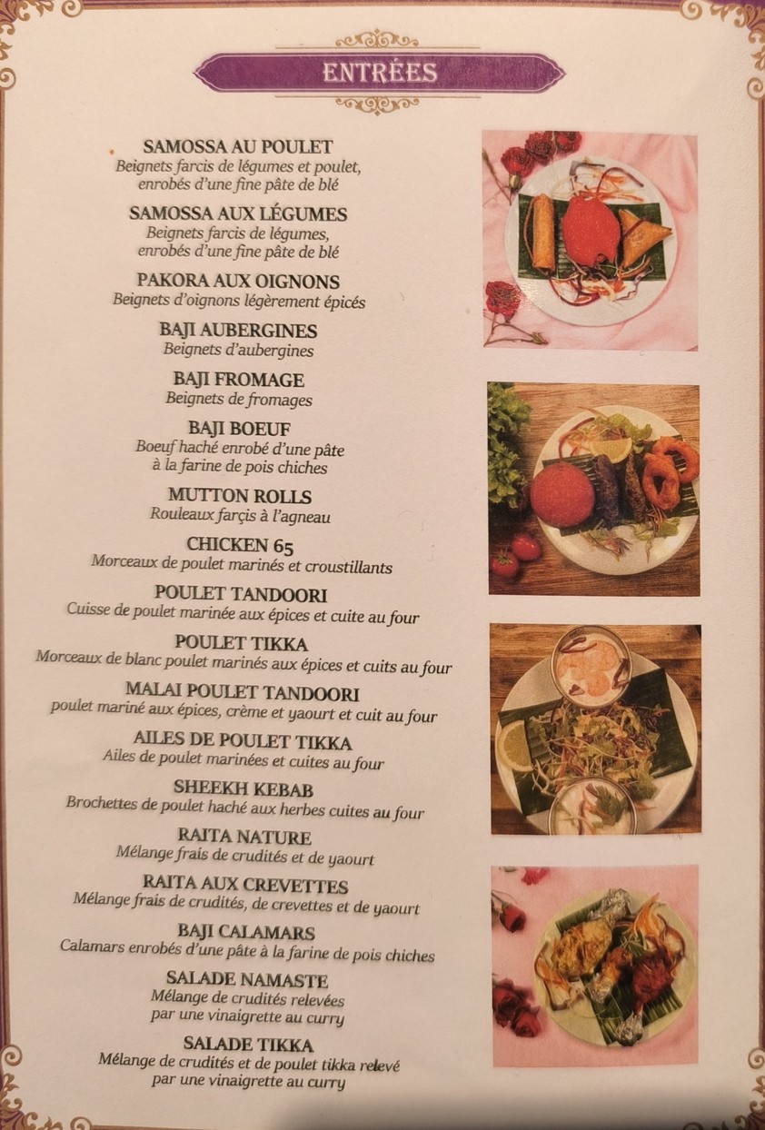 Restaurante Indio Namaste "Menú Ilimitado - Servicio en Mesa" menu 2
