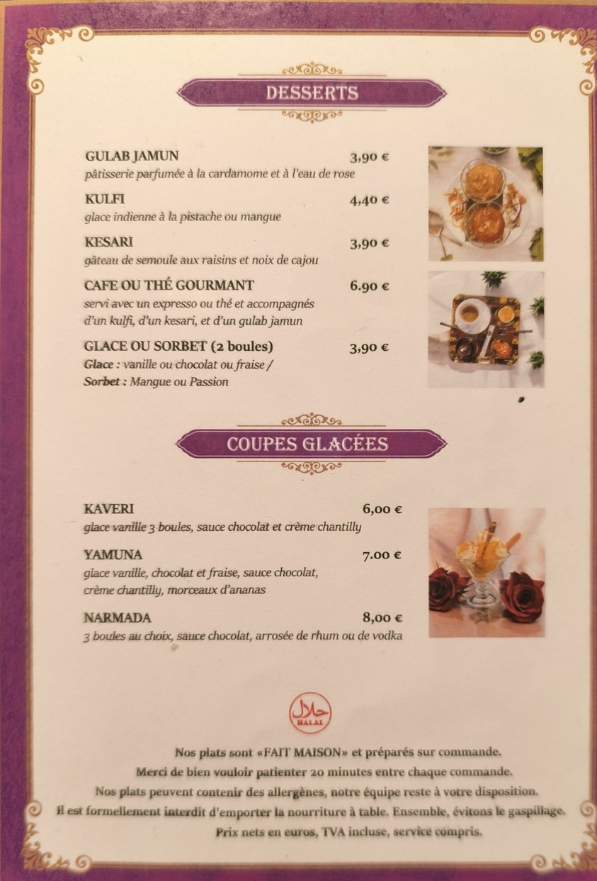 Restaurante Indio Namaste "Menú Ilimitado - Servicio en Mesa" menu 5