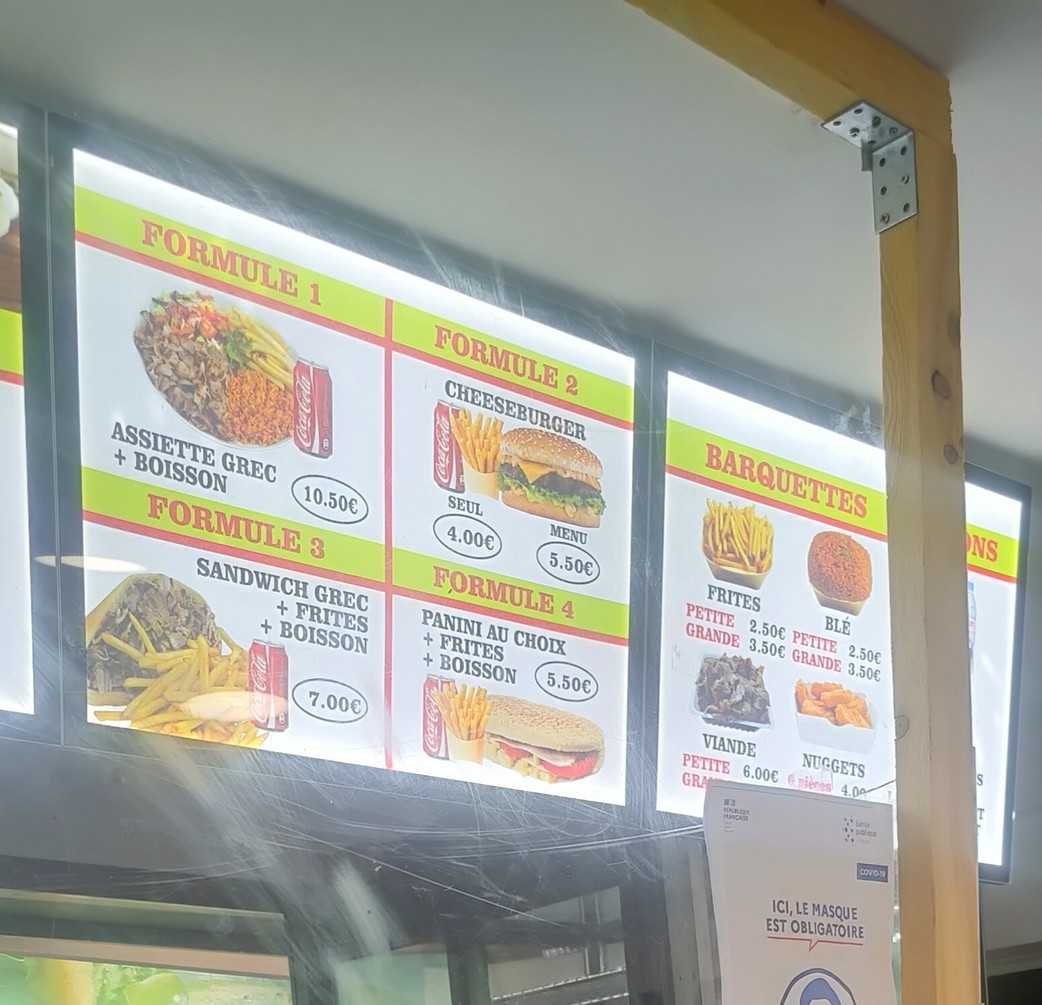 Tava三明治店 menu 2