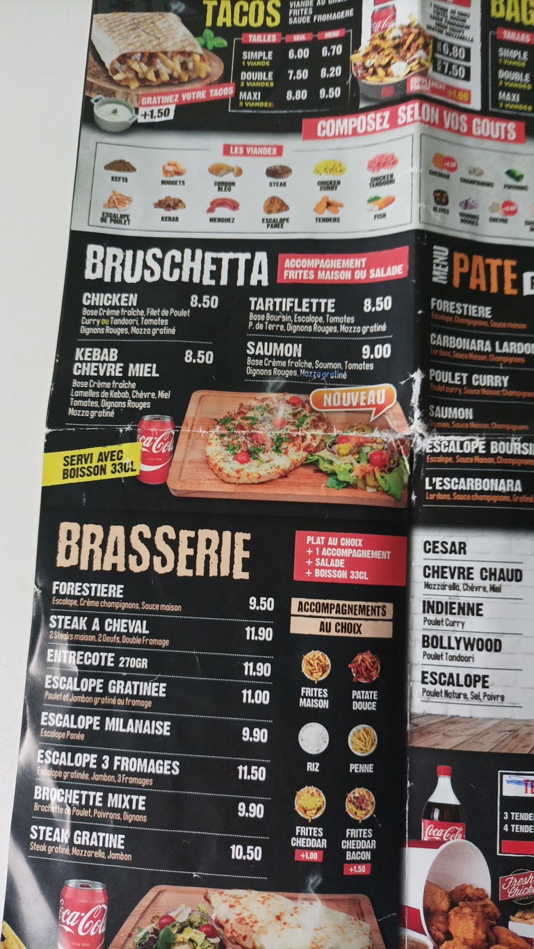 Blankok Burger menu 6