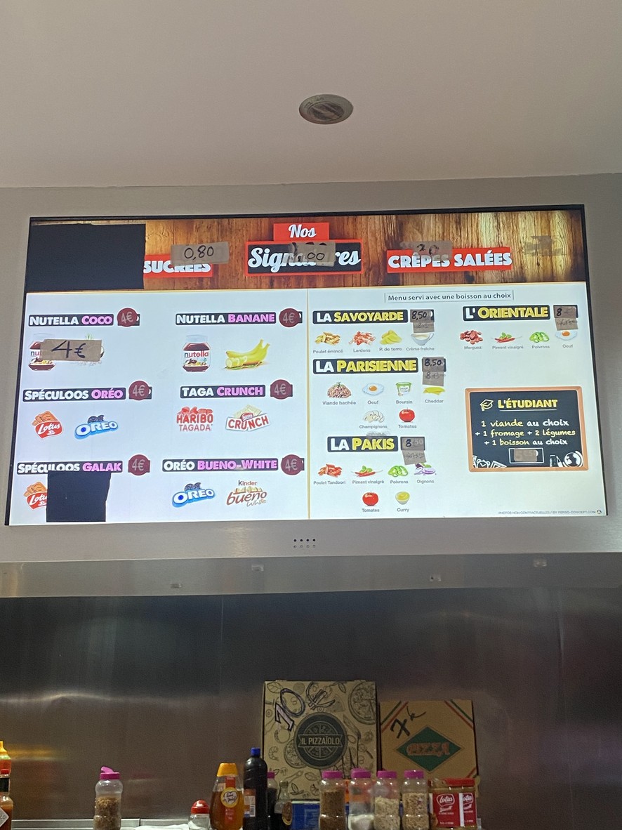 Haz Tu Crêpe menu 3
