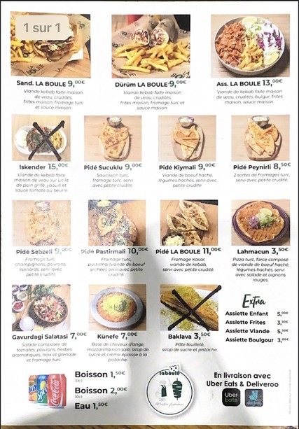 La Boule' s artisan kebabier