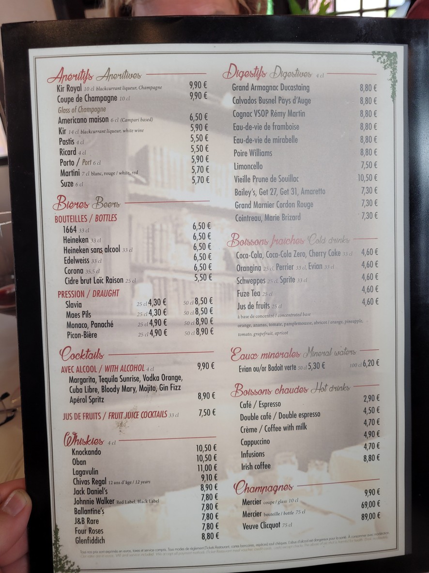 El Albahaca menu 5