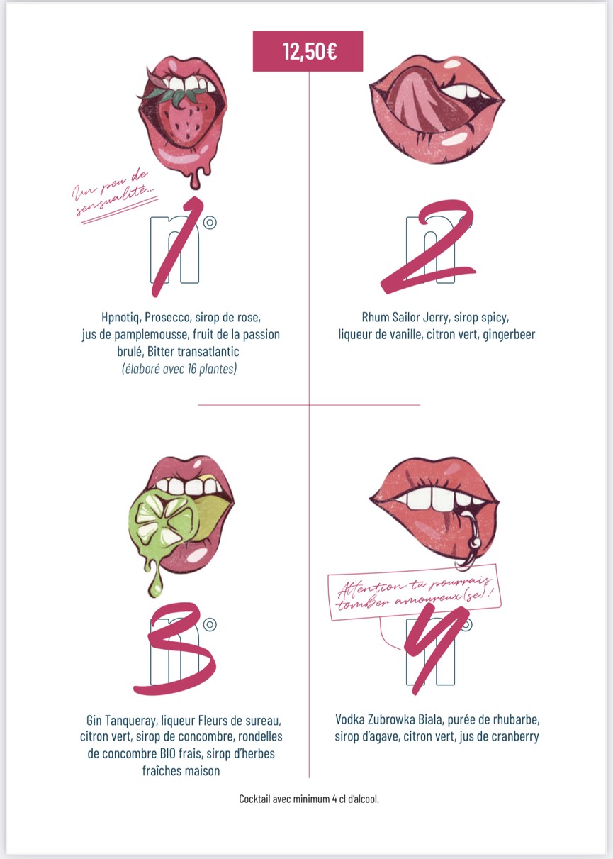 Lolita Ermont menu 2