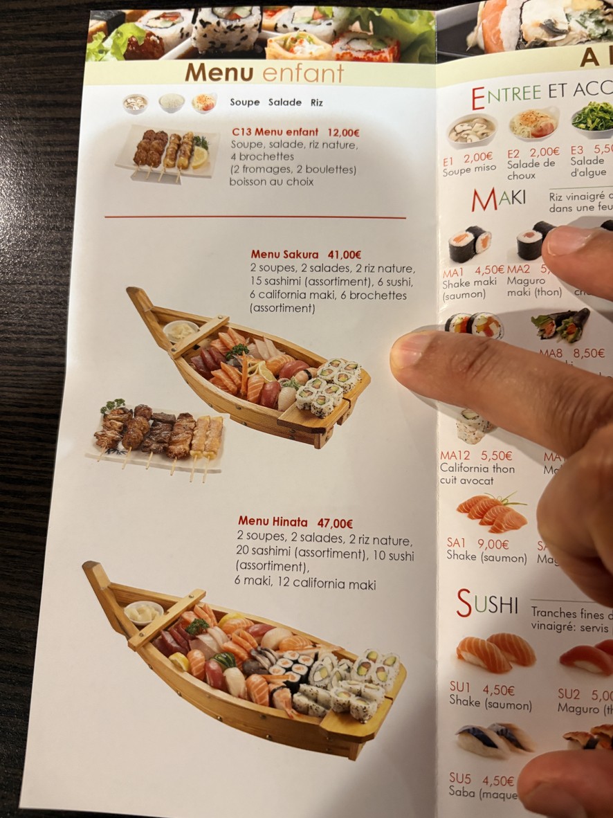 Hinata menu 4