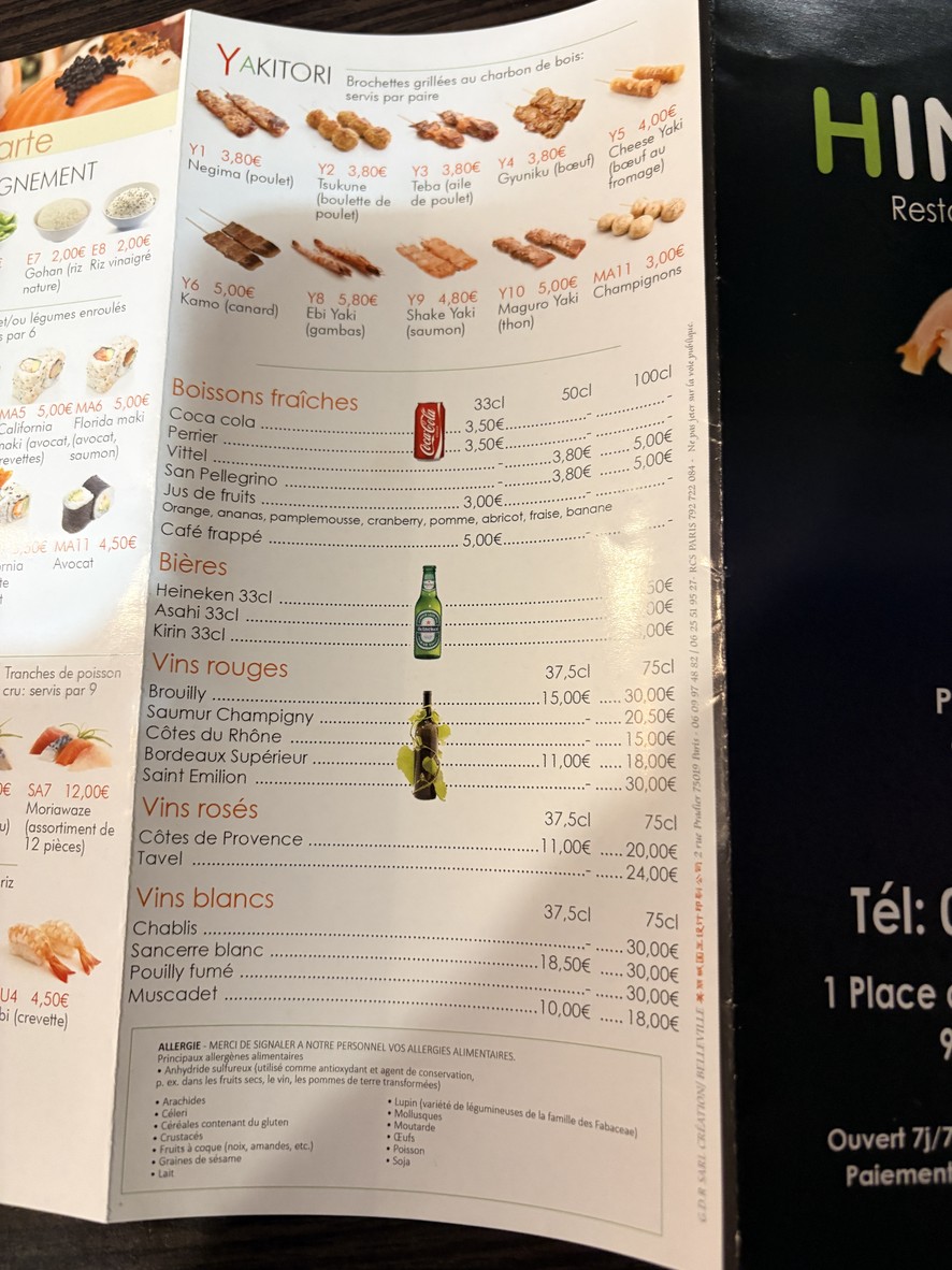 Hinata menu 5
