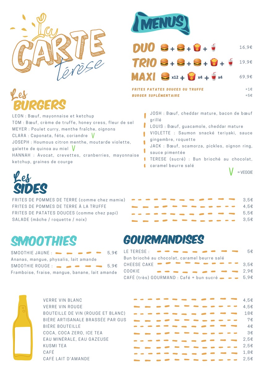 Térèse menu 1