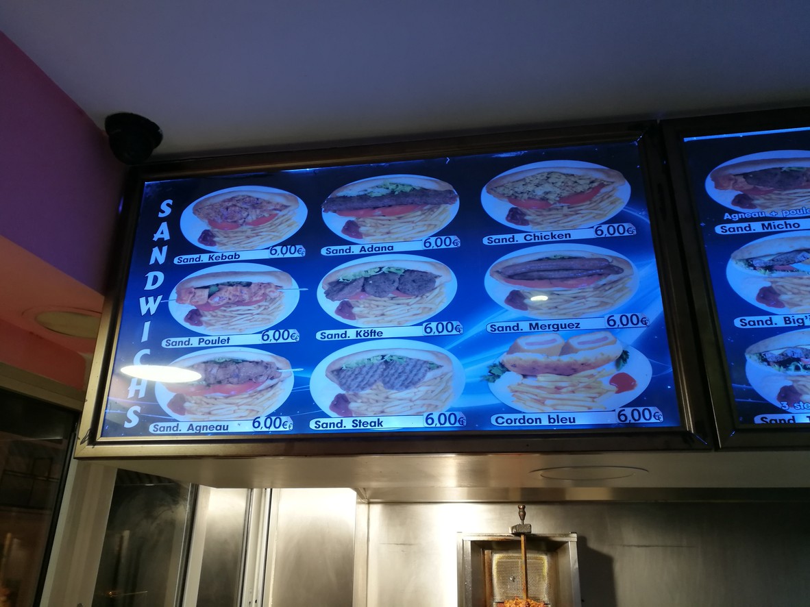 Restaurante Estambul menu 2