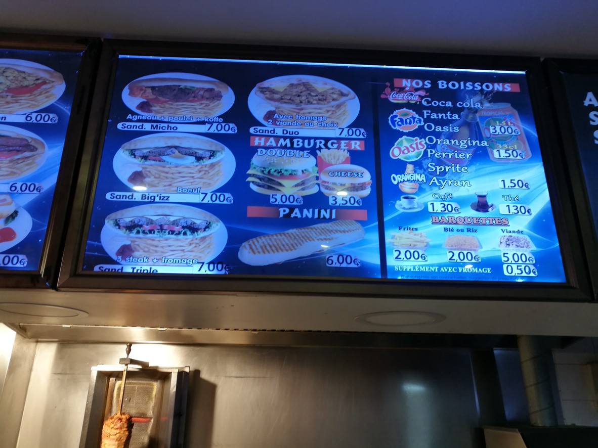 Restaurante Estambul menu 3