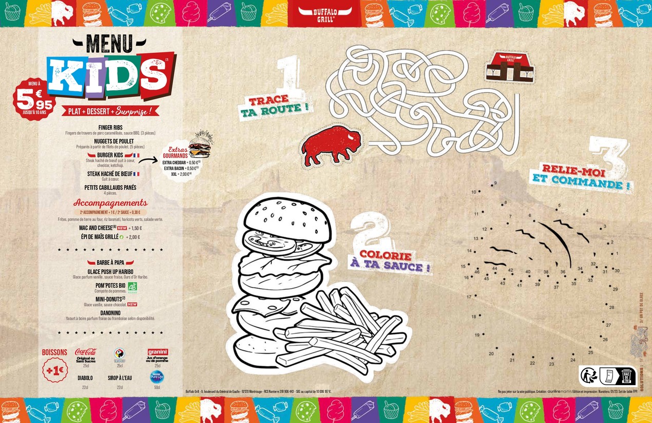 Buffalo Grill Franconville menu 4