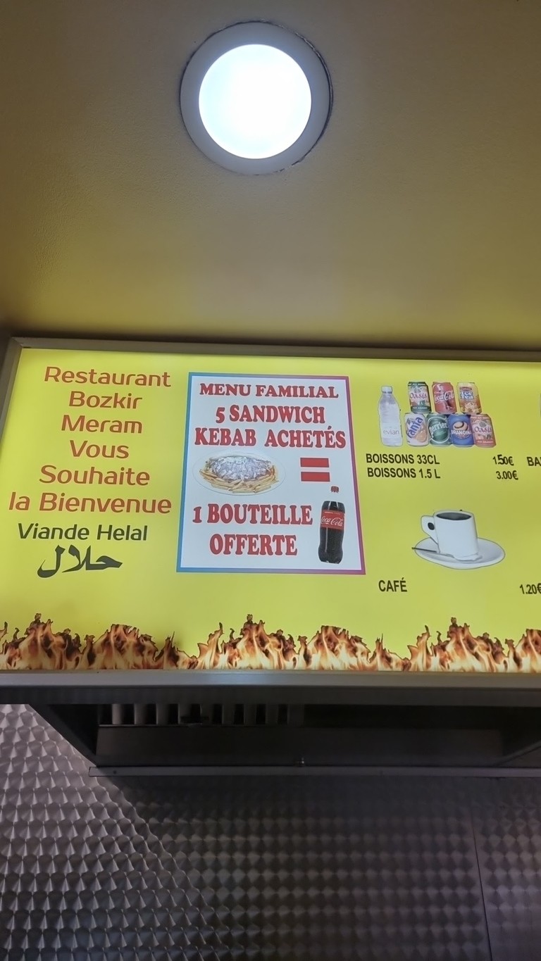 Restaurante Bozkir Meram menu 2